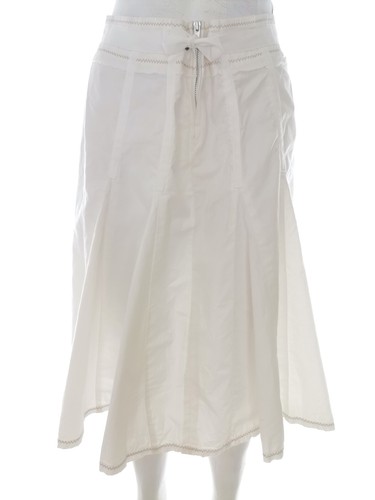 Boho lagenlook midi rock weiß - boho,