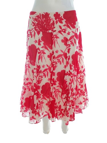 Boho romantik midi rock rot - boho,
