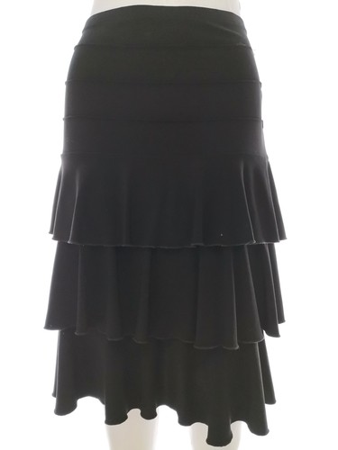 Lagenlook midi rock schwarz - midi,